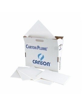 CARTON PLUMA CANSON BLANCO