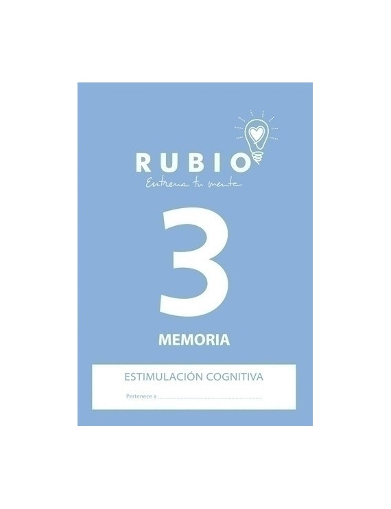 CUADERNO RUBIO A4 ESTIM.COGN.MEMORIA