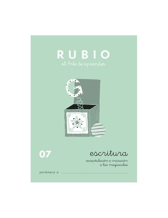 CUADERNO RUBIO A5 ESCRITURA