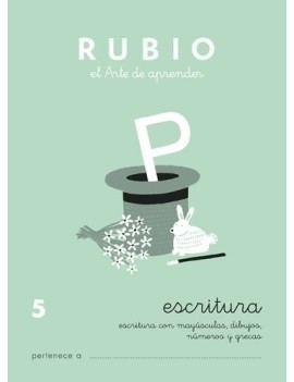 CUADERNO RUBIO A5 ESCRITURA