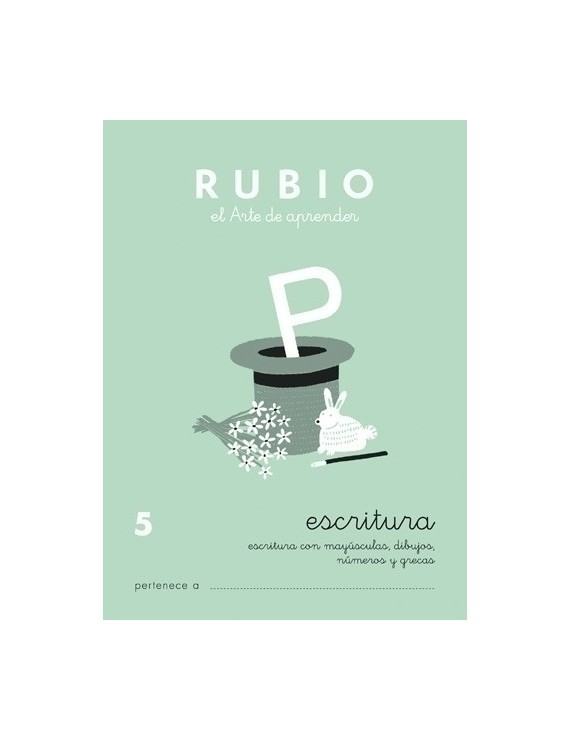 CUADERNO RUBIO A5 ESCRITURA