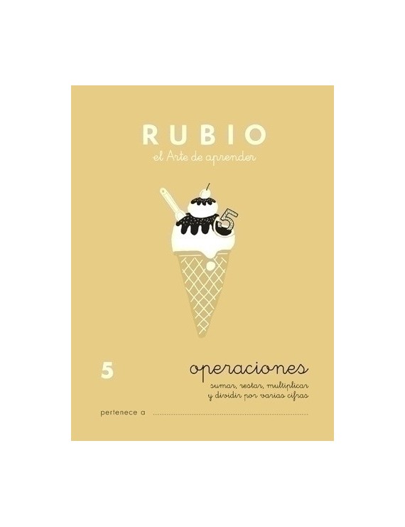 CUADERNO RUBIO A5 OPERAC.y