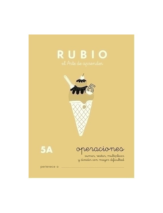 CUADERNO RUBIO A5 OPERAC.y