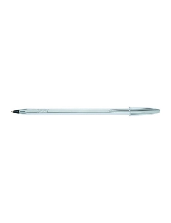 BOLIGRAFO BIC CRISTAL PLATA