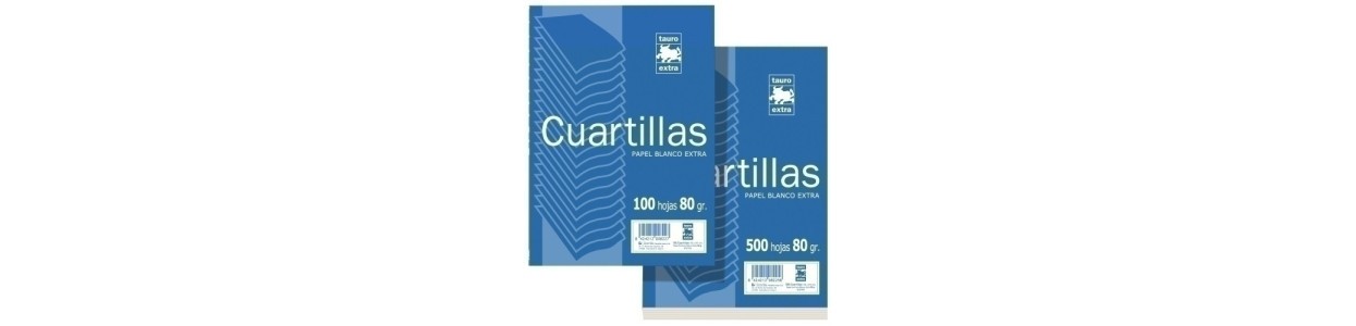 Cuartilla lisa al mejor precio garantizado y Envio Gatis en 24h.