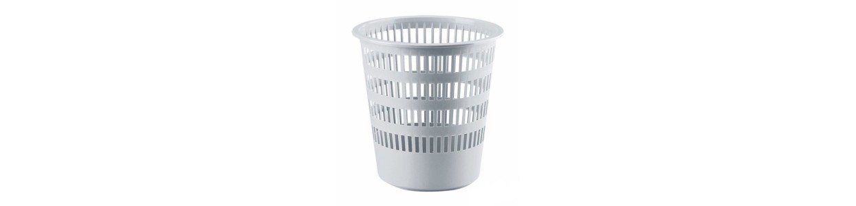 Papeleras plásticas rejilla al mejor precio garantizado y Envio Gatis en 24h.