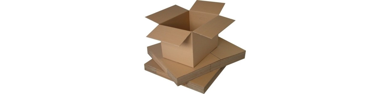 Cajas de embalar de cartón doble al mejor precio garantizado y Envio Gatis en 24h.