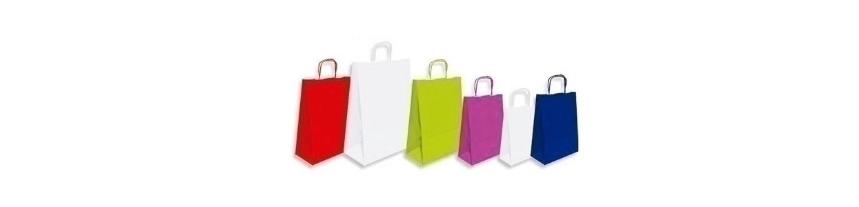 Bolsas de papel al mejor precio garantizado y Envio Gatis en 24h.